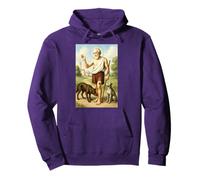 San Lázaro Cuba Babalu Aye Tradición católica afrocubana Sudadera con Capucha