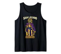San Lázaro Cuba Santería Religión Católica Camiseta sin Mangas