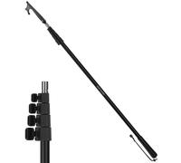 SAN LIKE Bicheros para Barcos, Gancho para Barco Telescópico Varilla, Accesorios Bichero Telescópico Ganchos con Cuentas Luminosas, Ligeros y Duraderos Boat Hook de Aluminio para Atraque Ferroso 5,4M