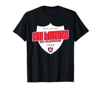 San Lorenzo de Almagro - Dale Ciclón 1908 Bold Shield Design Camiseta