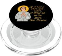 San Lorenzo Ruiz. Sólo A Dios Ofreceré Mi Vida PopSockets PopGrip para MagSafe