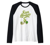 San Lorenzo Viva Huesca Que Es Mi Pueblo Fiestas Patronales Camiseta Manga Raglan