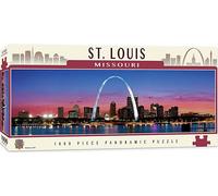 San Louis Missouri 1000 Pieza Panorámico Puzle Rompecabezas 990mm x 330mm ( Mpc
