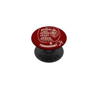 San Luis de Montfort Rosario Sagrado Corazón Santo Católico PopSockets PopGrip Adhesivo