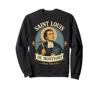 San Luis de Montfort Verdadera Devoción a María Santa Católica Sudadera