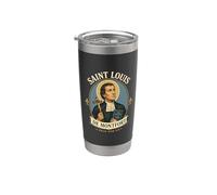 San Luis de Montfort Verdadera Devoción a María Santa Católica Vaso térmico de acero inoxidable de doble pared