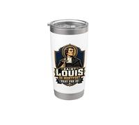 San Luis de Montfort Verdadera Devoción a María Santa Católica Vaso térmico de acero inoxidable de doble pared