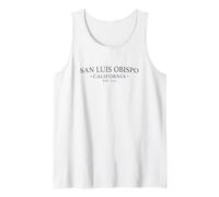 San Luis Obispo California - Sencillo San Luis Obispo CV14X Camiseta sin Mangas