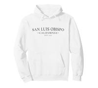 San Luis Obispo California - Sencillo San Luis Obispo CV14X Sudadera con Capucha