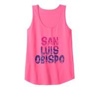 San Luis Obispo - Retro San Luis Obispo California Vintage Camiseta sin Mangas