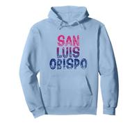 San Luis Obispo - Retro San Luis Obispo California Vintage Sudadera con Capucha
