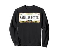 San Luis Potosí Mexico License Plate Travel Vacation Beach Sudadera