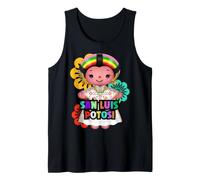 San Luis Potosí México Mazahua Muñeca de Trapo María Otomí Camiseta sin Mangas