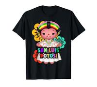 San Luis Potosí Muñeca Lelé, Handmade Mexicans Rag Doll Camiseta