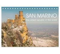 San Marino The oldest Republic in the world (Desk Calendar 2027 DIN A5 landscape), CALVENDO 12 Month DeskCalendar: Views of this country's most iconic image, Mount Titan