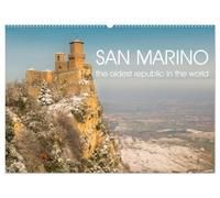 San Marino The oldest Republic in the world (Wall Calendar 2027 DIN A2 landscape), CALVENDO 12 Month Wall Calendar: Views of this country's most iconic image, Mount Titan