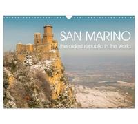 San Marino The oldest Republic in the world (Wall Calendar 2027 DIN A3 landscape), CALVENDO 12 Month Wall Calendar: Views of this country's most iconic image, Mount Titan