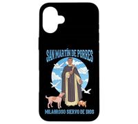 San Martín de Porres. Santo Patrono del Perú Carcasa para iPhone 16 Plus