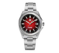San Martin Reloj para Hombre SN0129GC, Reloj Vestir Textura Desértica 39 mm para Hhombre, Reloj de Buceo Resistente Agua Hasta 10 Bares, Relojes de Pulsera Mecánicos Automáticos Acero Inoxidable NH35A