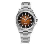 San Martin Reloj para Hombre SN0129GC, Reloj Vestir Textura Desértica 39 mm para Hhombre, Reloj de Buceo Resistente Agua Hasta 10 Bares, Relojes de Pulsera Mecánicos Automáticos Acero Inoxidable NH35A