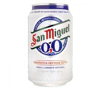 SAN MIGUEL 0.0% LATA 33 CL.(SIN ALCOHOL)
