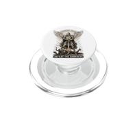 San Miguel Arcángel Caballero Templario Derrota Espada Oscuridad PopSockets PopGrip para MagSafe