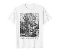 San Miguel Arcángel Derrotando a Satanás Cristiano Camiseta