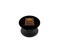 San Miguel Arcángel Iglesia Sagrada Bizantina Icono PopSockets PopGrip Adhesivo