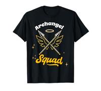 San Miguel Arcángel Nos defiende en Battle Warrior Camiseta