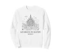 San Miguel de Allende Mexico City Skyline Travel Souvenir Sudadera