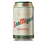San Miguel Especial, Cerveza Lager Premium Española, 1 Lata x 33cl