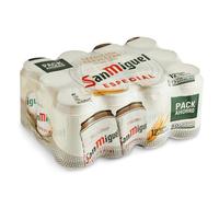 San Miguel Especial Lager, Pack 12 Latas x 33cl, Cerveza Premium Española, Calidad Tradicional y Sabor Refrescante, 5.4% Volumen de Alcohol