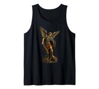 San Miguel Michael el Arcángel derrotando a Satanás - Camiseta sin Mangas