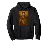 San Miguel Michael el Icono del Arcángel Sudadera con Capucha