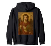 San Miguel Michael el Icono del Arcángel Sudadera con Capucha