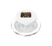 San Miguel Rafael Gabriel Uriel Arcángel Icono Arte Fe PopSockets PopGrip para MagSafe