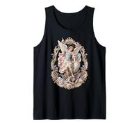 San Miguel Rococó Ángel Sagrado Icono Arte Fe Camiseta sin Mangas