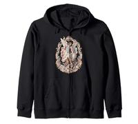 San Miguel Rococó Ángel Sagrado Icono Arte Fe Sudadera con Capucha