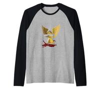 San Miguel Victoria sobre el Mal, Fantasía Leyenda Camiseta Manga Raglan