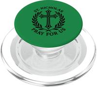 San Nicolás ruega por Nosotros Devocional Cristiano católico PopSockets PopGrip para MagSafe