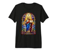 San Pablo Apóstol Catedral gótica Mosaico Sagrado Icono Arte Camiseta Premium