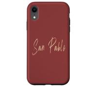 San Pablo California Vintage diseño elegante Carcasa para iPhone XR