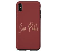 San Pablo California Vintage diseño elegante Carcasa para iPhone XS Max