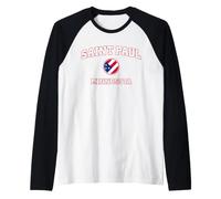 San Pablo Minnesota (MN) Camiseta Manga Raglan