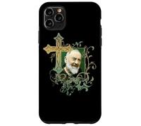 San Padre Pío Cruz de oración Católicos Santos Santos Vintage Carcasa para iPhone 11 Pro MAX