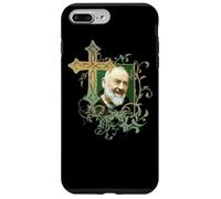 San Padre Pío Cruz de oración Católicos Santos Santos Vintage Carcasa para iPhone 7 Plus/8 Plus