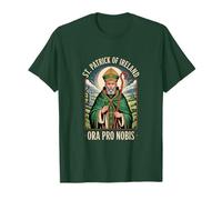 San Patricio de Irlanda Trébol Celta Fe Católica Camiseta