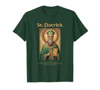 San Patricio Oración Católica Romana Cristo Conmigo Camiseta