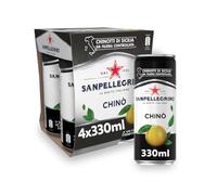 SAN PELLEGRINO CHINÒ CHINOTTO Pack de 6 latas de 0,33 l