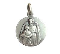 San Rafael Arcángel en plata de ley 925 - Las medallas de los patronos